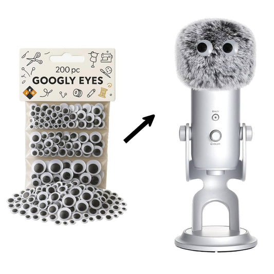 Stick-On Googly Eyes