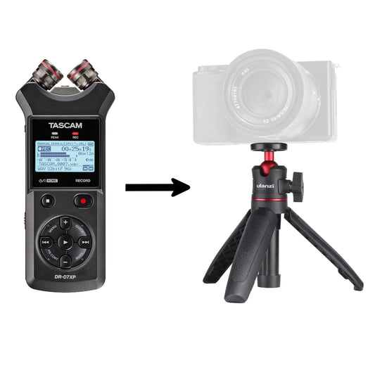 Portable Mini Tripod (For Tascam)
